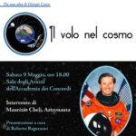 Locandina dell'evento "Incontro con un astronauta"